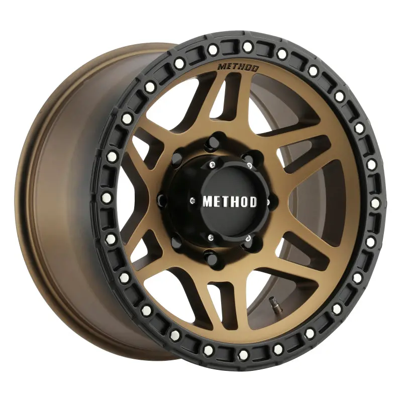 Method Mr312 Bronze/Black Street Loc Wheel – 18×9 Inches, +18Mm Offset, 8×170 Bolt Pattern, 130.81Mm Center Bore 1