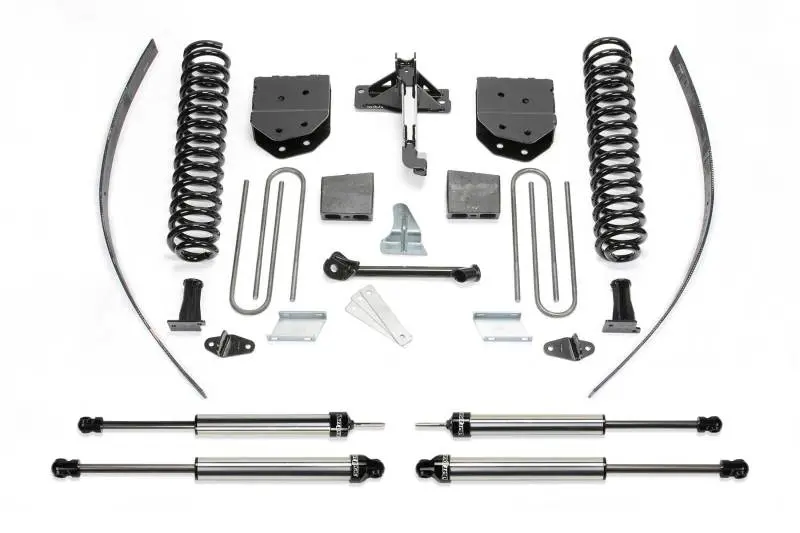 Fabtech 8-Inch Lift System For 2008–2015 Ford F-250 4Wd (No Overload Springs) – Includes Dual-Level Shocks 1