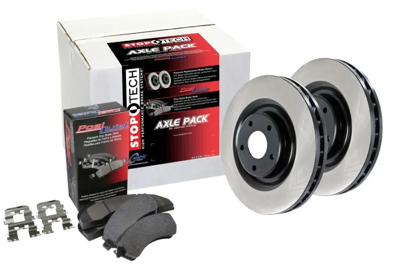 Centric Oe-Style Coated Rear Brake Kit – Two-Wheel Set 1