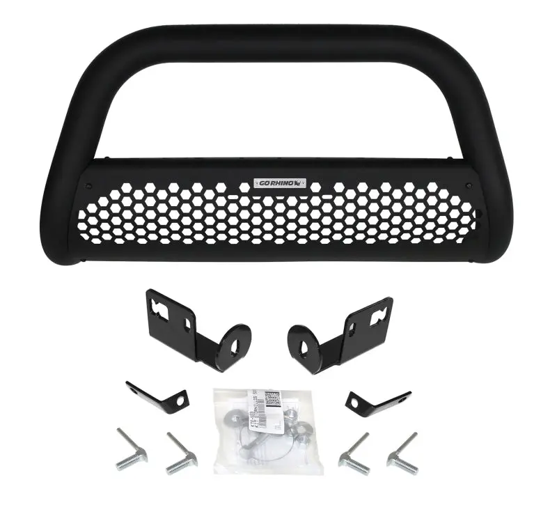 Go Rhino Rhino! Charger 2 Rc2 Complete Front Bumper Kit With Grille Guard & Brackets For 2010–2018 Ram 2500Hd 1