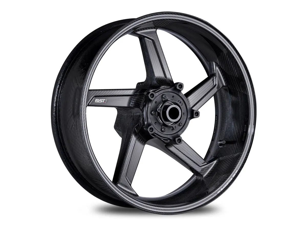 Bst Star Tek Carbon Fiber Rear Wheel – 17X6.0" For Yamaha R1/R1M/Mt-10/Fz-10 (2015+) 1