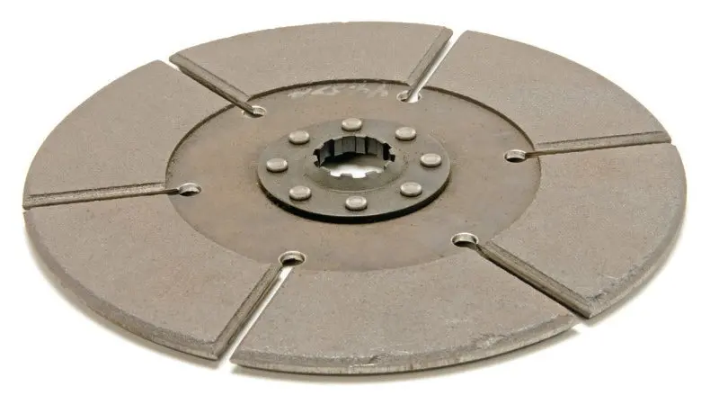 Mcleod Sintered Iron Clutch Disc – 8" Diameter × 1.25" Hub, 14-Spline Solid Hub, 16-Rivet Design, 0.250" Thickness 1