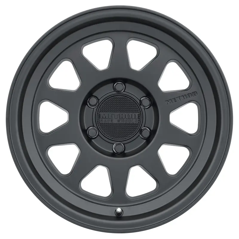 Method Mr316 Matte Black Off-Road Wheel: 17X8.5", 0Mm Offset, 6X5.5" Bolt Pattern, 106.25Mm Center Bore 1