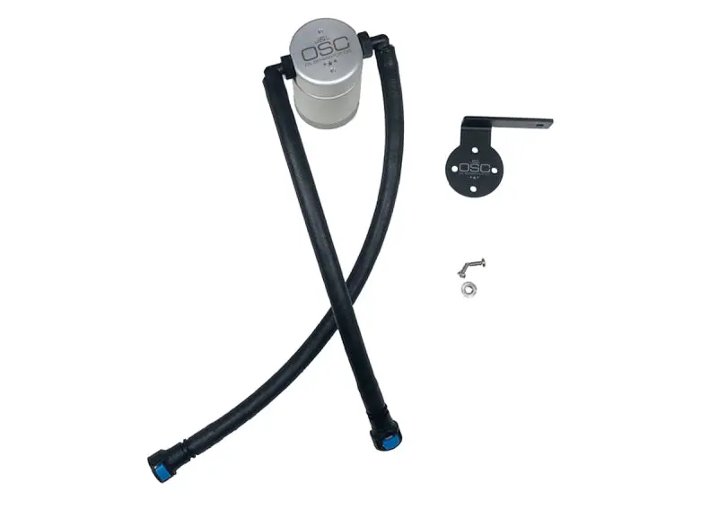 J&L Oil Separator For 2019 Chevrolet Silverado / Gmc Sierra 1500 5.3L V8 – Driver Side – Clear Anodized 1