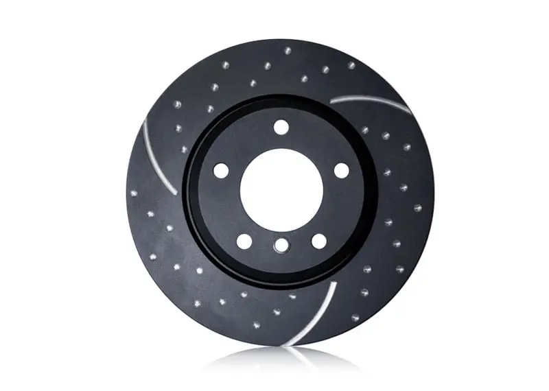 Ebc Gd-Series Slotted & Dimpled Front Brake Rotors For 2014+ Ford Fiesta St 1