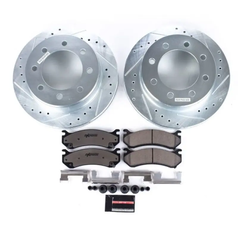 Power Stop Z36 Rear Brake Kit For 2002–2006 Chevrolet Avalanche 2500 – Truck & Tow Performance 1