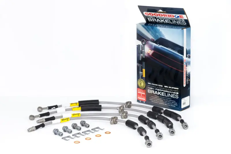 Goodridge 17-18 Ford Escape (All Models) Ss Brake Line Kit 1
