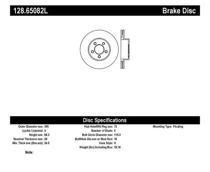 Stoptech Drilled Sport Brake Rotors – Performance-Oriented Oe-Sized Replacement 1