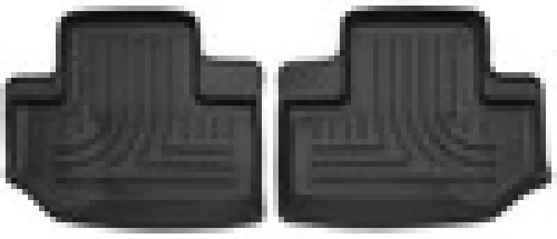 Husky Liners X-Act Contour Floor Liners – Black, Second-Row Fit For 2011–2015 Jeep Wrangler 2-Door 1