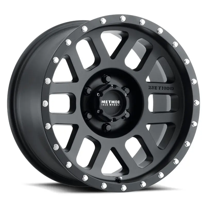 Method Mr306 Matte Black Mesh Wheel – 17X8.5", 0Mm Offset, 6X135 Bolt Pattern, 94Mm Center Bore 1