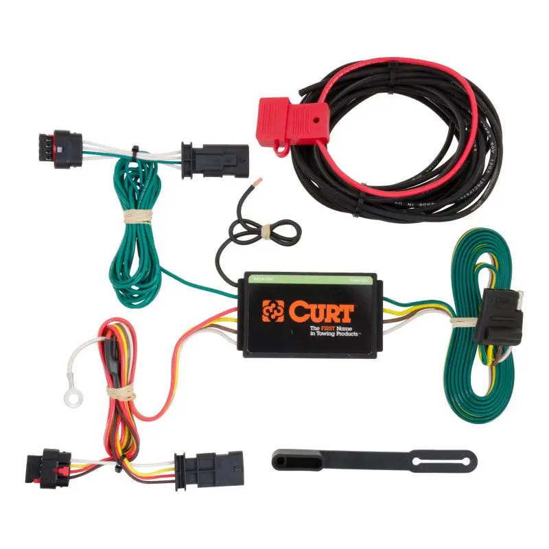 Curt Custom 4-Way Flat Trailer Wiring Harness For 2013–2017 Chevrolet Traverse 1