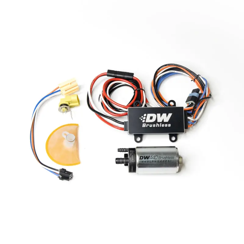 Deatschwerks Dw440 Brushless Fuel Pump Kit – 440 Lph With Pwm Controller & Install Hardware For 1999–2004 Mustang Gt 1